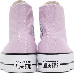 purple platform converse womens 8.5